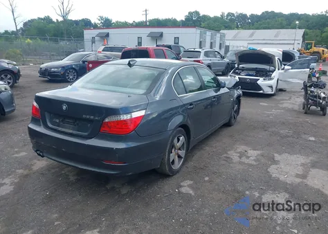 2008 BMW 528 from USA, damaged, VIN WBANV13588CZ50568
